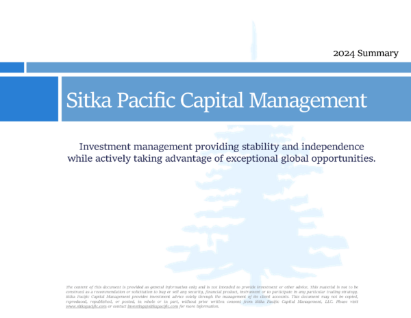 Sitka Pacific Capital Management 2024 Summary